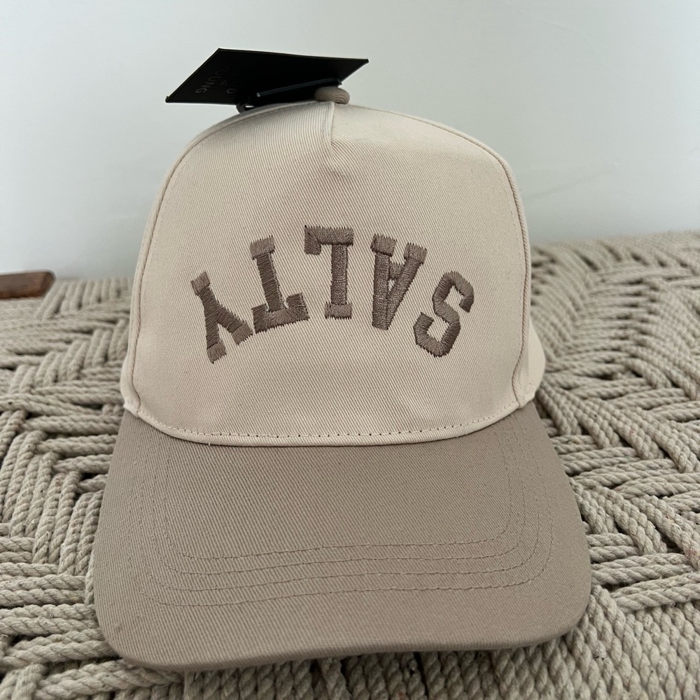 Women’s Tan SALTY Baseball Cap
